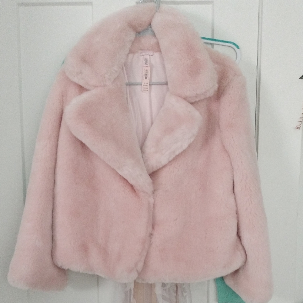 Victoria's Secret Blush Teddy Jacket